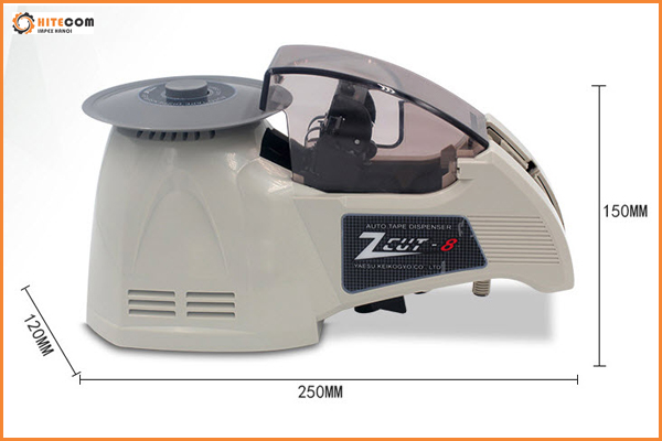máy cắt băng keo ZCUT-8 đĩa xoay bấm nút
